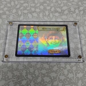 2001 Wizards Harry Potter Hermione Granger Witch 9/116 Holo Never Played